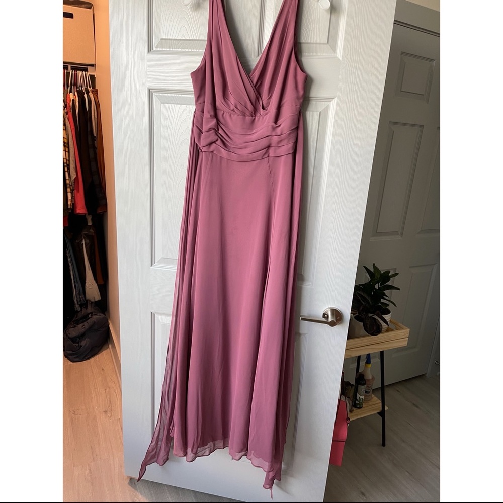 Chianti bridesmaid/prom dress